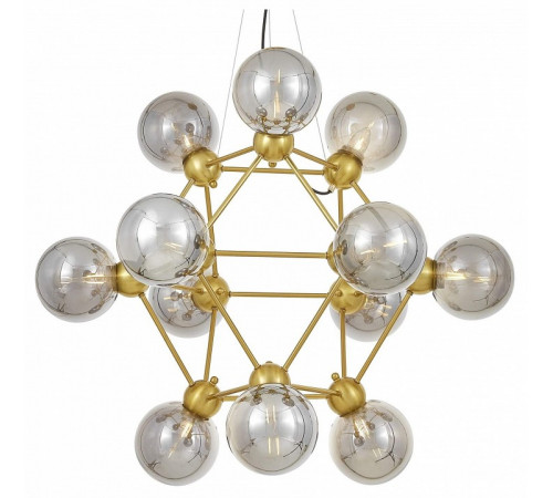 Подвесная люстра Lumina Deco Zodiak LDP 160N-12 MD+GY Подвесная люстра Lumina Deco Zodiak LDP 160N-12 MD+GY