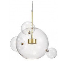 Подвесной светодиодный светильник Lumina Deco Neroni LDP 6016-3+1 GD