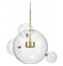 Подвесной светодиодный светильник Lumina Deco Neroni LDP 6016-3+1 GD