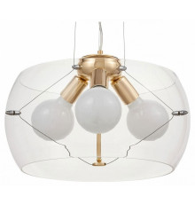 Подвесная люстра Lumina Deco Globo LDP 6018-400 PR+F.GD