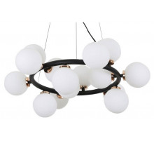 Подвесная люстра Lumina Deco Marsiada LDP 6033-15 BK+MD