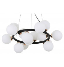 Подвесная люстра Lumina Deco Marsiada LDP 6033-15 BK+MD
