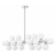 Люстра на штанге Lumina Deco Marsiada LDP 6033-24 CHR