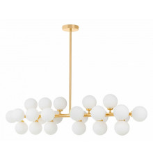 Люстра на штанге Lumina Deco Marsiada LDP 6033-24 GD