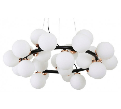 Подвесная люстра Lumina Deco Marsiada LDP 6033-25 BK+MD Подвесная люстра Lumina Deco Marsiada LDP 6033-25 BK+MD