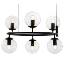 Подвесная люстра Lumina Deco Ceredo LDP 6034-6 RND BK