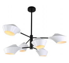 Подвесная люстра Lumina Deco Romina LDP 6037-6 WT+BK