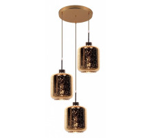 Подвесная люстра Lumina Deco Alacosmo LDP 6811-3 RD R.GD
