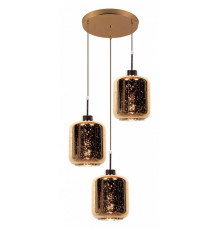 Подвесная люстра Lumina Deco Alacosmo LDP 6811-3 RD R.GD