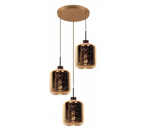 Подвесная люстра Lumina Deco Alacosmo LDP 6811-3 RD R.GD