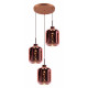 Подвесная люстра Lumina Deco Alacosmo LDP 6811-3 RD R.GD