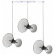 Подвесная люстра Lumina Deco Warni LDP 6819-3 GY