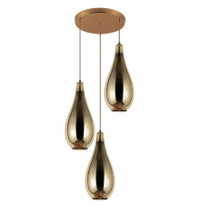 Каскадная люстра Lumina Deco Lauris LDP 6843-3 GD