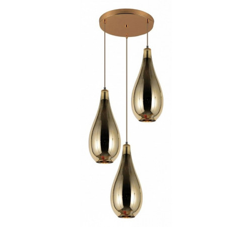Каскадная люстра Lumina Deco Lauris LDP 6843-3 GD