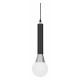 Подвесной светильник Lumina Deco Folino LDP 7012-1B BK+CHR