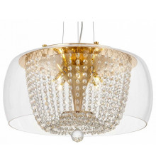 Подвесная люстра Lumina Deco Disposa LDP 7018-500 PR+F.GD