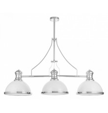 Подвесная люстра Lumina Deco Ettore LDP 710-3 WT+CHR