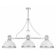 Подвесная люстра Lumina Deco Ettore LDP 710-3 WT+CHR
