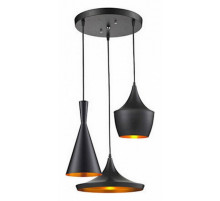 Подвесная люстра Lumina Deco Foggi LDP 7712-3 BK