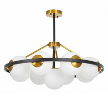 Подвесная люстра Lumina Deco Donzano LDP 8034-9 BK+WT