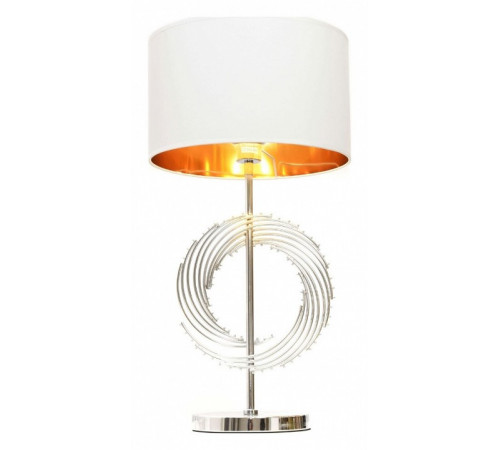 Настольная лампа Lumina Deco Fabi LDT 5531 CHR+WT