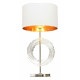 Настольная лампа Lumina Deco Fabi LDT 5531 CHR+WT