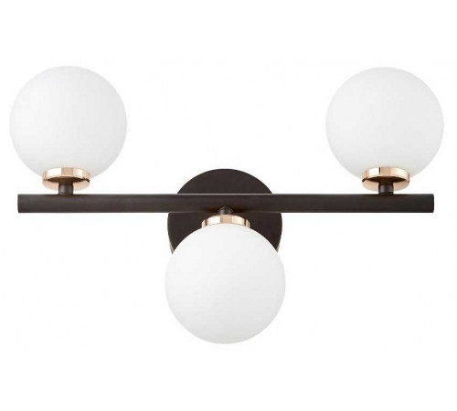 Бра Lumina Deco Marsiada LDW 6033N-3 BK+F.GD Бра Lumina Deco Marsiada LDW 6033N-3 BK+F.GD