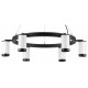 Подвесная люстра Lightstar Rullo (571016+214436-6+203437-6) LR01636637
