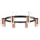 Подвесная люстра Lightstar Rullo (571018+214430-8+202430-8) LR0183080