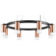 Подвесная люстра Lightstar Rullo (571018+214430-8+202431-8) LR0183081