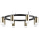 Подвесная люстра Lightstar Rullo (571018+214431-8+202431-8) LR0183181