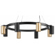 Подвесная люстра Lightstar Rullo (571018+214440-4+214437-4) LR018404374