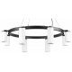 Подвесная люстра Lightstar Rullo (571018+214436-4+214486-4) LR018864364