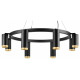 Подвесная люстра Lightstar Rullo (571018+214437-4+214487-4+203440-8) LR01887437440