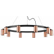 Подвесная люстра Lightstar Rullo (571020+214430-10) LR020300
