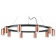 Подвесная люстра Lightstar Rullo (571020+214430-10+202430-10) LR0203000