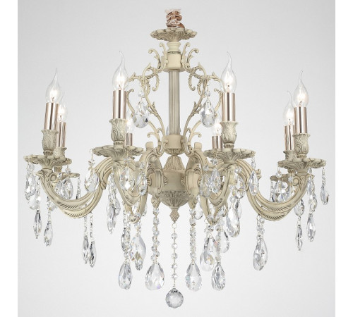Подвесная люстра Lucia Tucci Barletta 1730.8 Cream White Подвесная люстра Lucia Tucci Barletta 1730.8 Cream White
