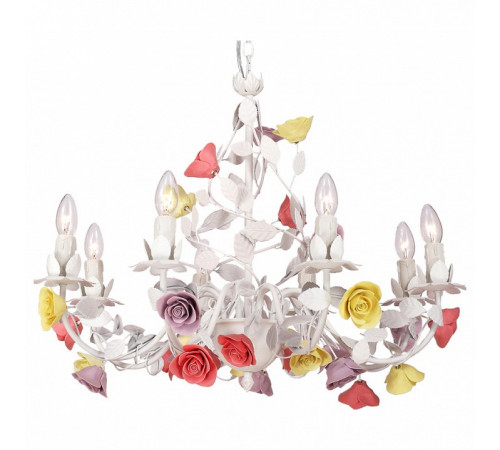 Подвесная люстра Lucia Tucci Fiori Di Rose 185.8 Подвесная люстра Lucia Tucci Fiori Di Rose 185.8