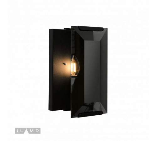 Настенный светильник iLamp Panorama 10090/1W BK Настенный светильник iLamp Panorama 10090/1W BK