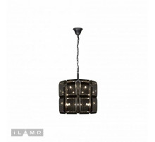 Подвесная люстра iLamp Panorama 10490-5+5P BK