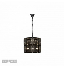 Подвесная люстра iLamp Panorama 10490-5+5P BK