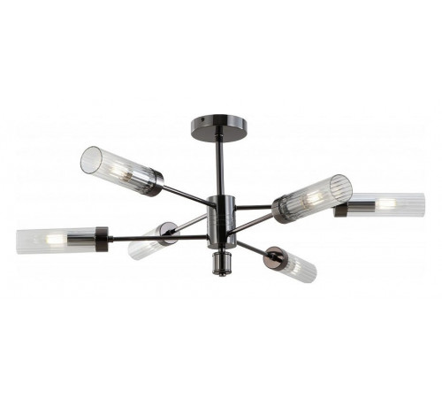 Люстра на штанге iLamp Evolution 15609-6 AN+CL Люстра на штанге iLamp Evolution 15609-6 AN+CL