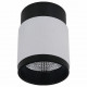 Накладной светильник iLedex Delta 1955-10W-3000K-36 BK+WH