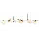 Подвесная люстра iLamp Golden 2134-6L BR+MBK