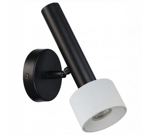 Спот iLedex Delta 2360-1 BK+WH