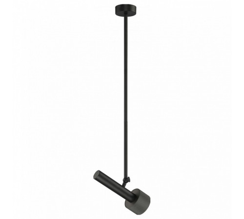 Подвесной светильник iLedex Delta 2361-1 BK+GRP Подвесной светильник iLedex Delta 2361-1 BK+GRP