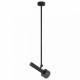 Подвесной светильник iLedex Delta 2361-1 BK+GRP