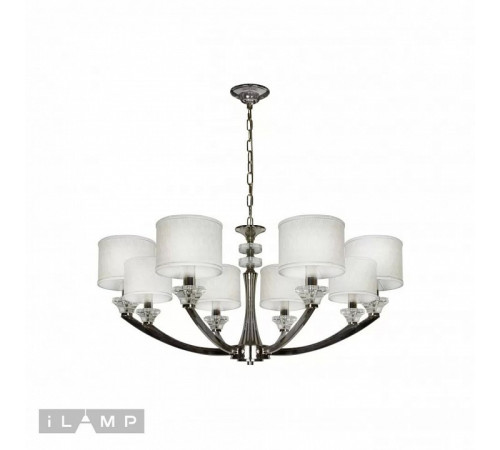 Подвесная люстра iLamp Oxford 85175/8 CR Подвесная люстра iLamp Oxford 85175/8 CR