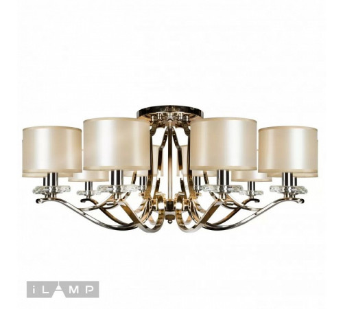 Потолочная люстра iLamp London 88389/10 CR Потолочная люстра iLamp London 88389/10 CR