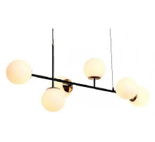 Подвесная люстра iLamp Golden 9136P/6 BK-WH